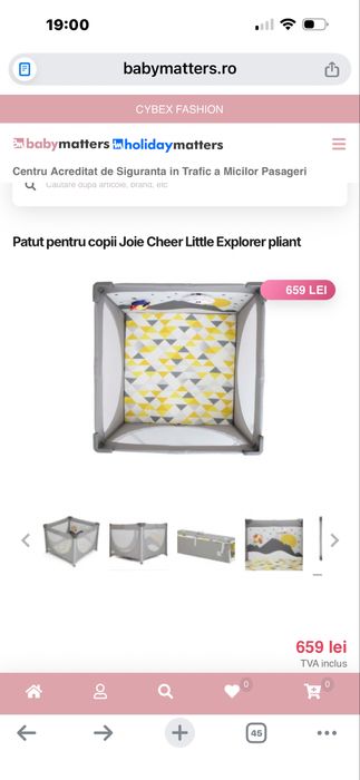 Patut pentru copii Joie