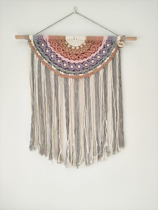 Decoratiune macrame de perete