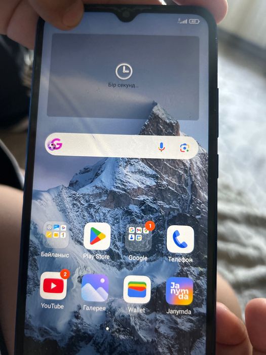 Redmi 9A синий телефон