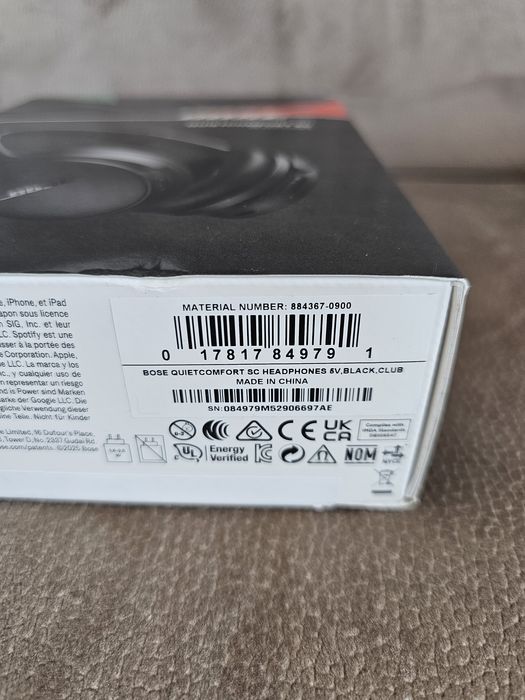 Bose QuietComfort SC Headphones noi sigilate