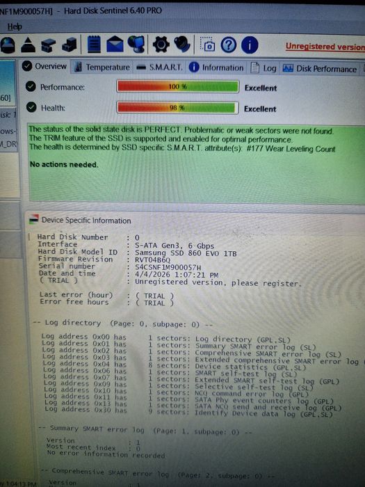 SSD Samsung 860 EVO SATA 2.5" - 1TB
MZ
