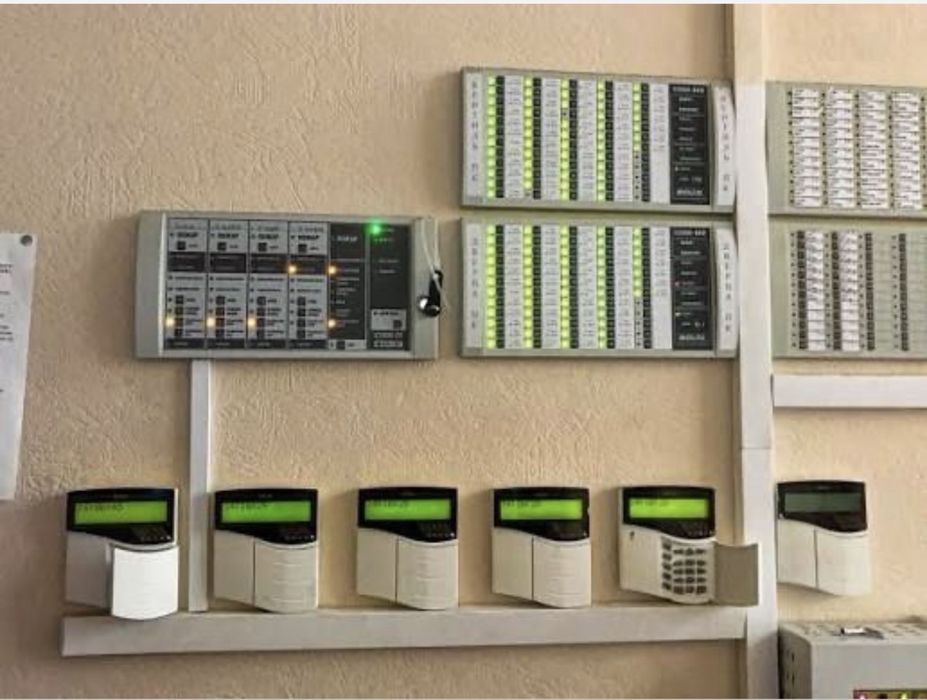 Установка пажарная сигнализация