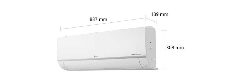 Кондиционер LG Dual inverter D12TT+трубки.Wi-Fi.