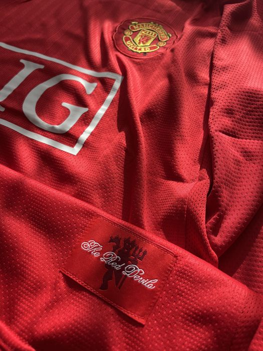 Tricou de fotbal Bluza Nike Manchester United Ronaldo 7 CR7 marime L