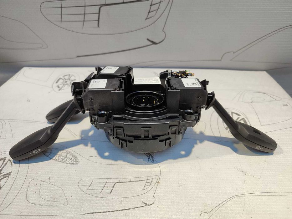 Ansamblu manete comenzi volan + spiră BMW Seria 3 E92 E93 61319123040 2013 / [2005-2014] / (5A3)