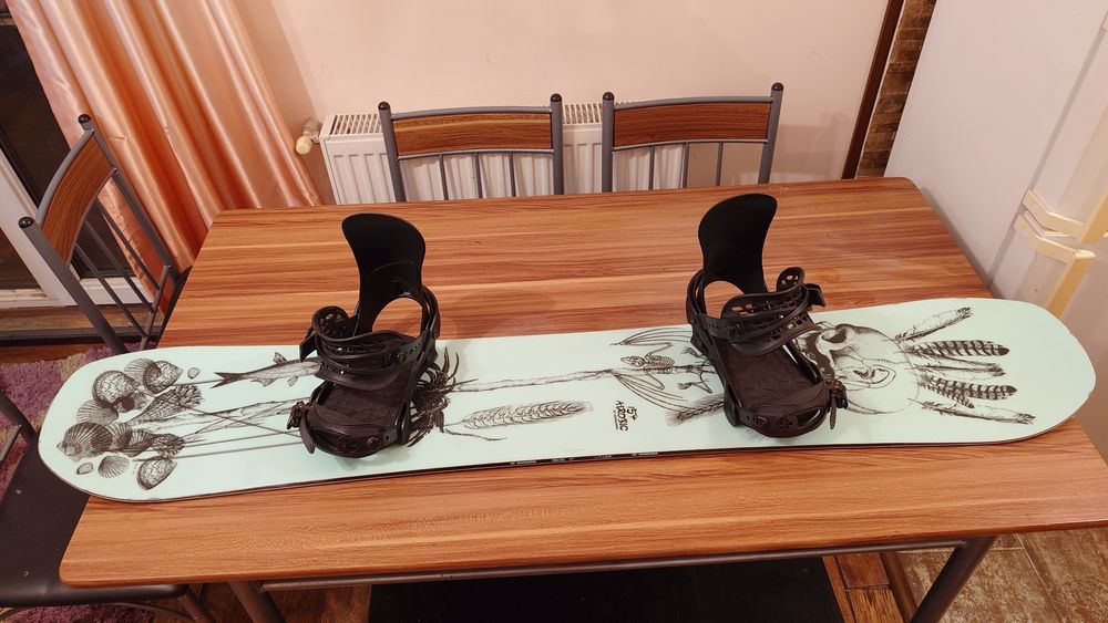 Placa Snowboard Bataleon Airobic 154 cu Legatur Burton Diode M