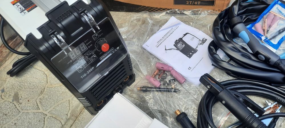 Заваръчен Апарат  STAHLWWRK 200AMP елкрожен/Аргон