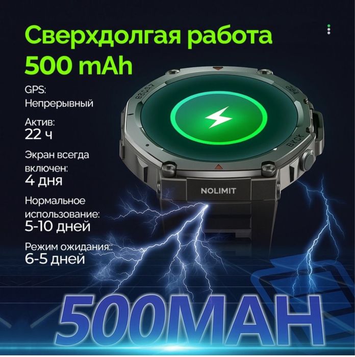 Смарт-часы NOLIMIT GPS