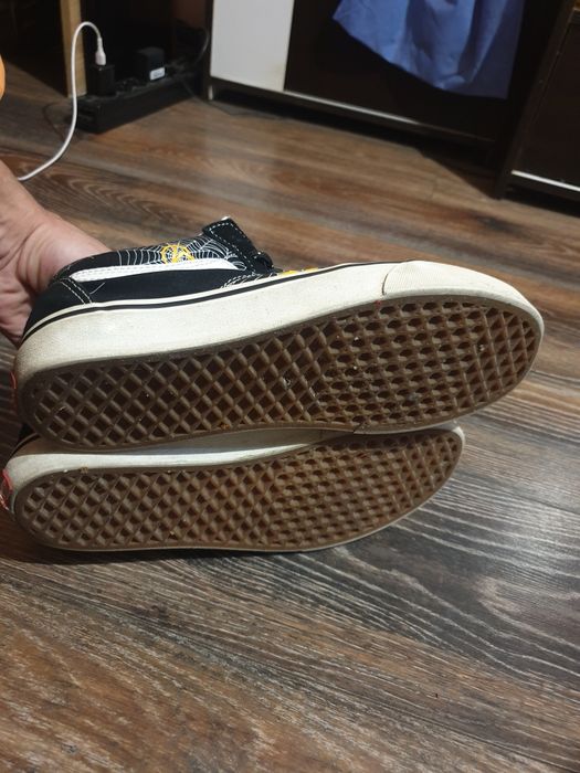 Vans old skool printed - spider web
