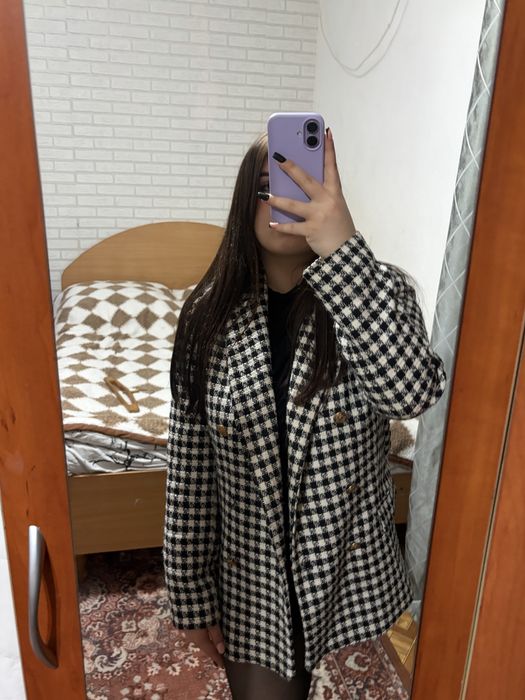 Пижак (принт: гусиная лапка)