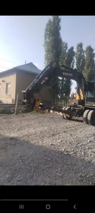 Ekskavator Stalba urnatish va teshish xizmati