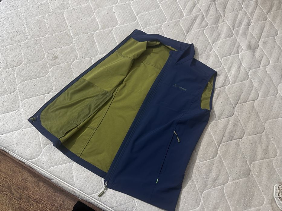VAUDE Mens Hurricane Vest IIl мъжки Софт Шел елек