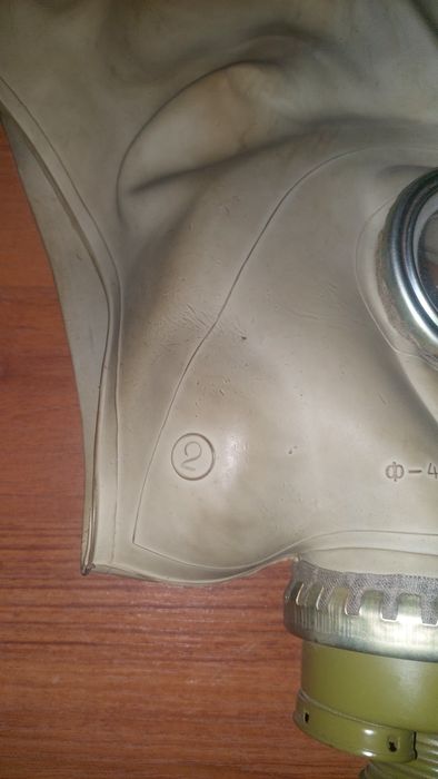 Военен противогаз с филтър-2,3,4.4