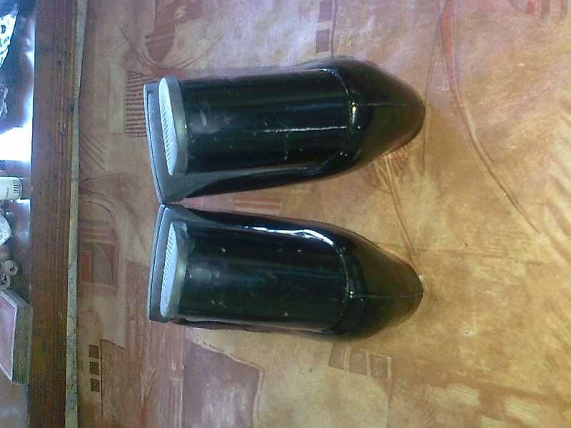 Дамски лачени обувки №38