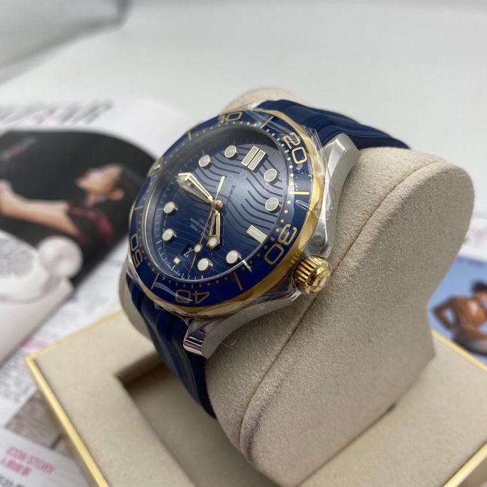Ceas  Omega Seamaster Diver 300M 42mm Blue Gold Automat