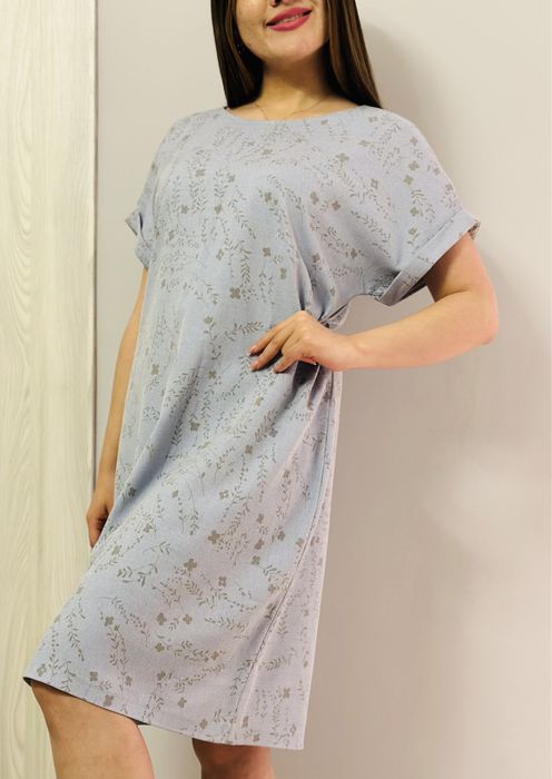 Платье Турция лен 50-54 размеры