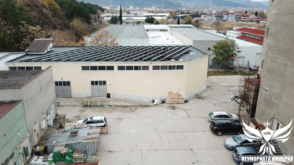 Продавам склад/цех 680РЗП с парцел 806кв. в Асеновград,П.З. Изток