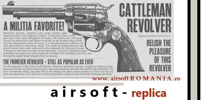 Revolver  U M A R E X  Western Cowboy METAL antichizat CO2