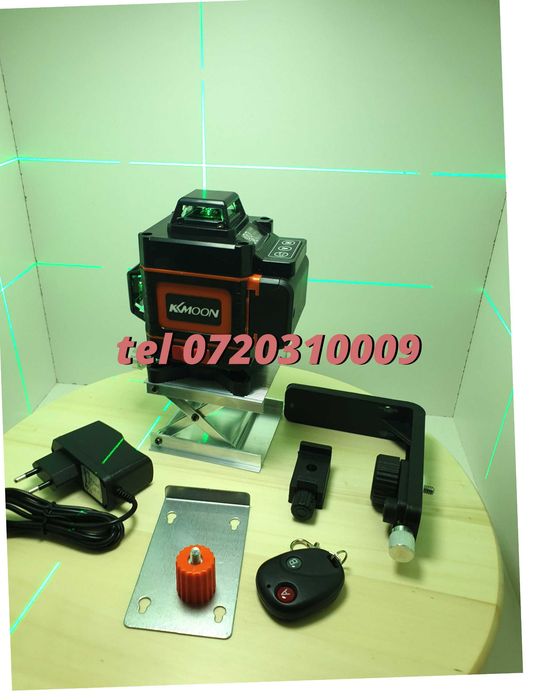 Nivela Laser 4D Laser Cu 16 Linii Laser Nivela Pentru Masuratori Aliniere Si Trasare In Constructii Cu 16 Linii Laser Pe Mai Multe Pl Ref 1195