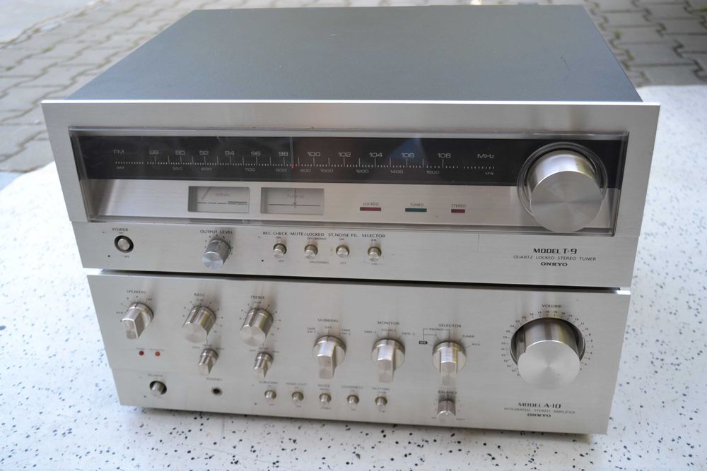 Amplificator Onkyo A 10 + Tuner Onkyo T 9
