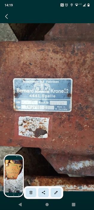 Cositoare Krone 2 Tamburi