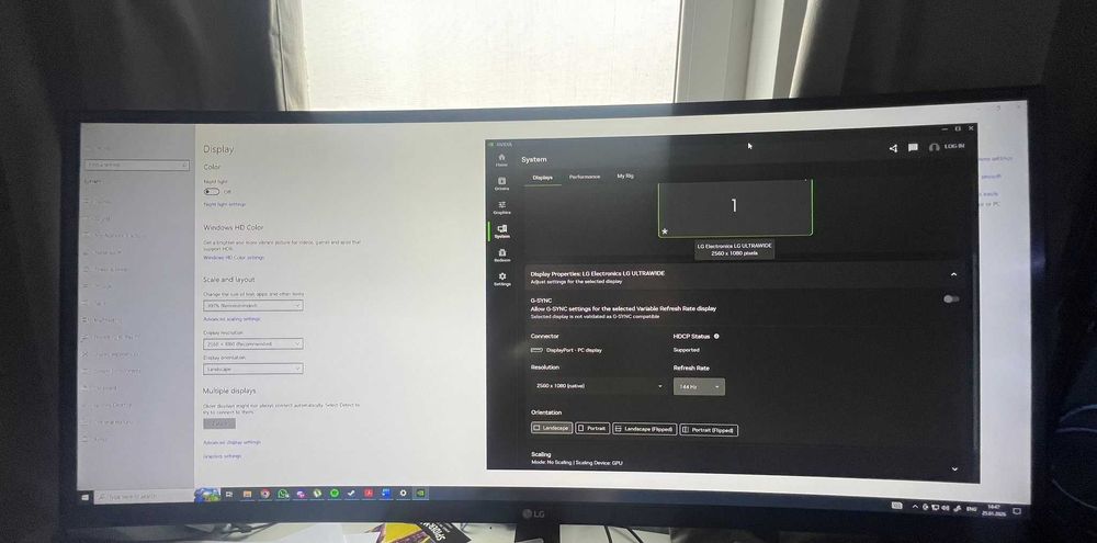 Monitor Gaming LG 34", UltraWide, 2560x1080, 144Hz,34UC79G, Negru
