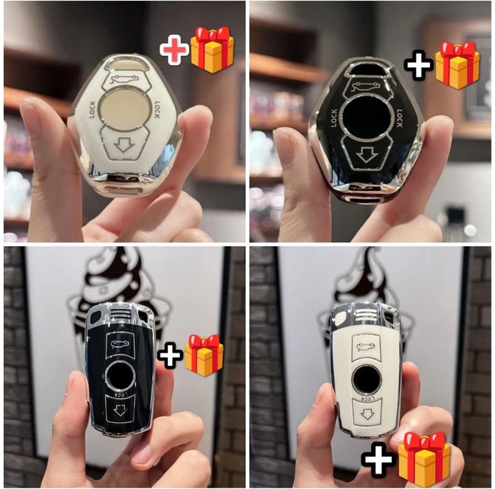 Калъф кейс за ключ БМВ , BMW автоключ кутийка силиконов Е и F серия