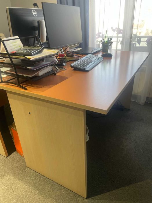 Birou  140*80 cm (1 buc) și 2 birouri 120*80 cm din Pal melaminat