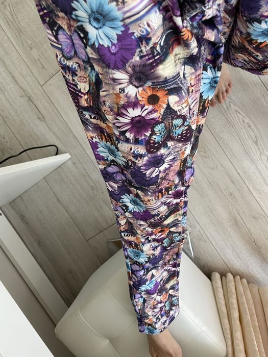 Флорални дънки-меки, красиви, удобни