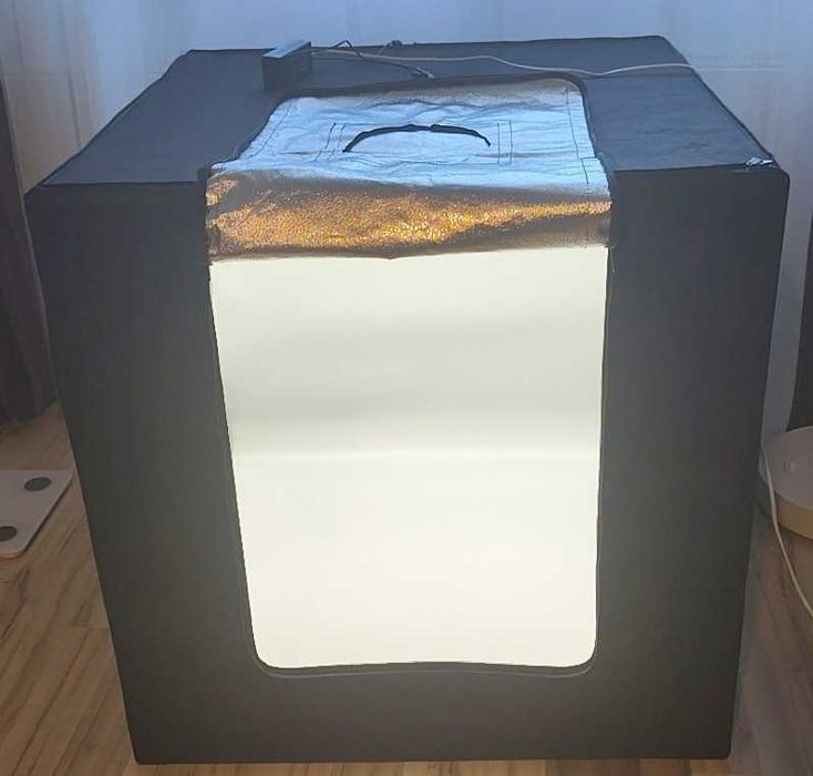 Puluz PU5080EU 80x80x80 cm - cutie foto / studio foto cu LED