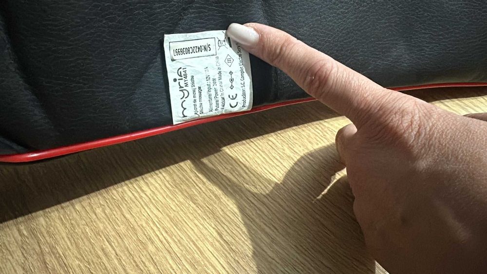 Vand aparat de masaj shiatsu myria my4841