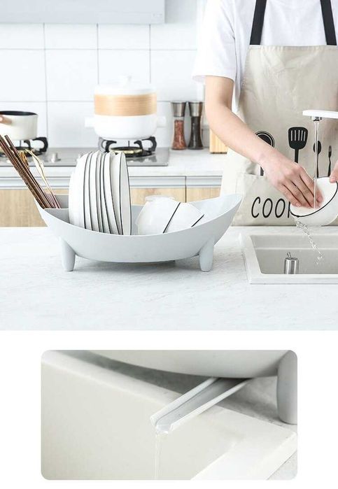 Uscator vase alb 14.5*32.2*42.5 cm. Nou ambalat!