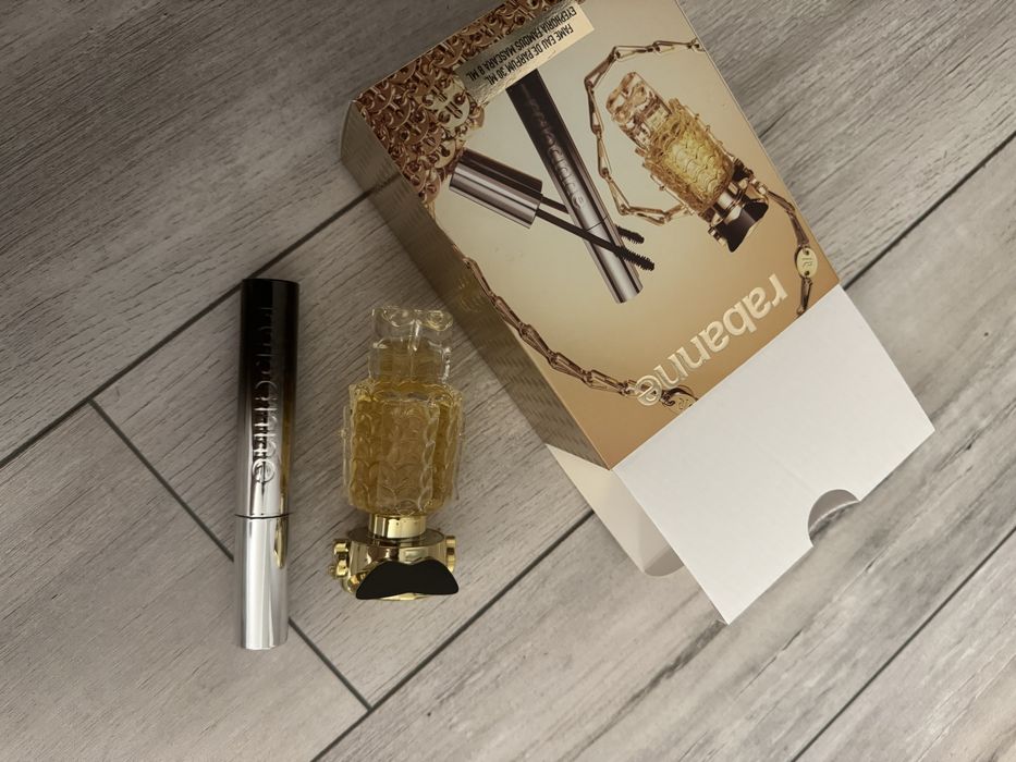 Paco rabanne fame set parfum 30 ml plus mascara nou