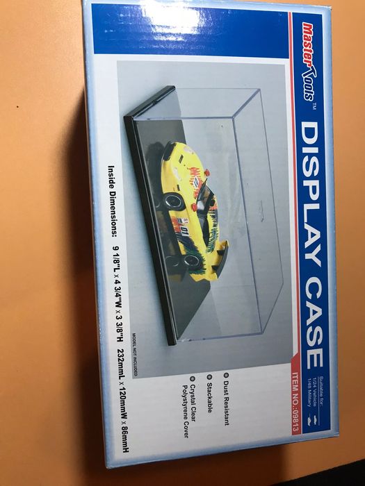 Дисплей кутия/ Display case 1:48 и 1:24  23.2 /12 /8.6 см