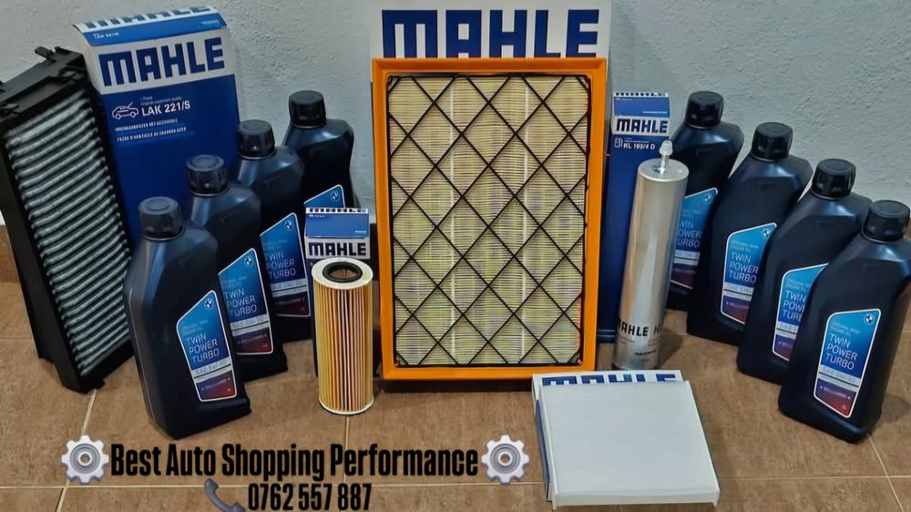 Pachet Ulei BMW 5W30 (9L) + Filtre și Piese Auto Disponibile