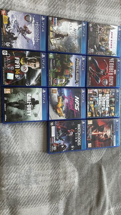 Диски Playstation 4