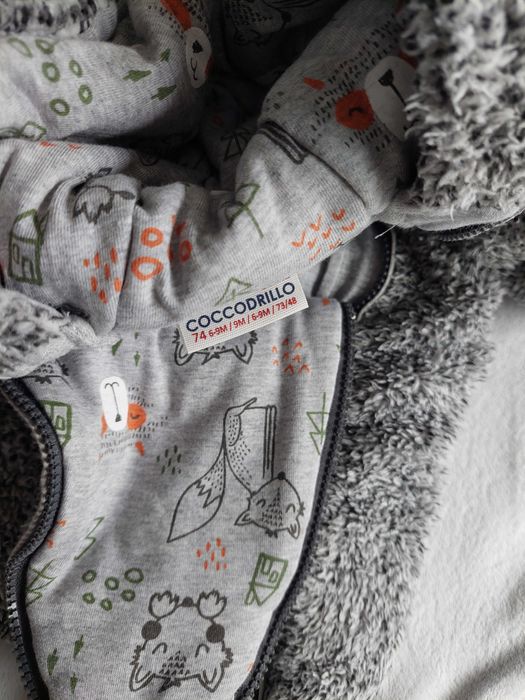 Combinezon Coccodrillo funny little wolf, 6 - 9 luni