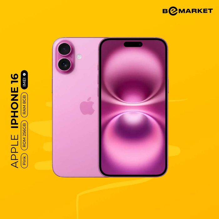 Apple iPhone 16 8/256 GB Pink