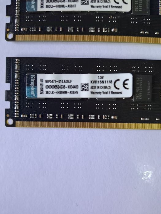OZU ddr3 8 gb sotiladi. Holati yangidek. Kingston. 1600 ghz