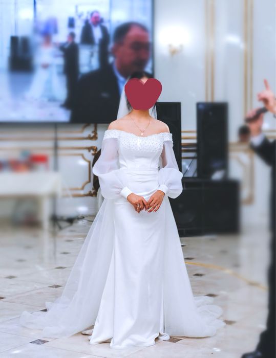 Продам шикарное свадебное платье