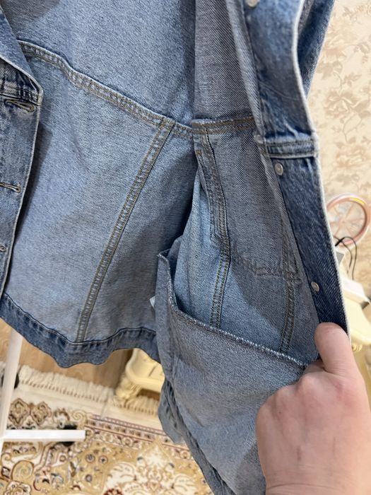 Джинсовая куртка, oversize