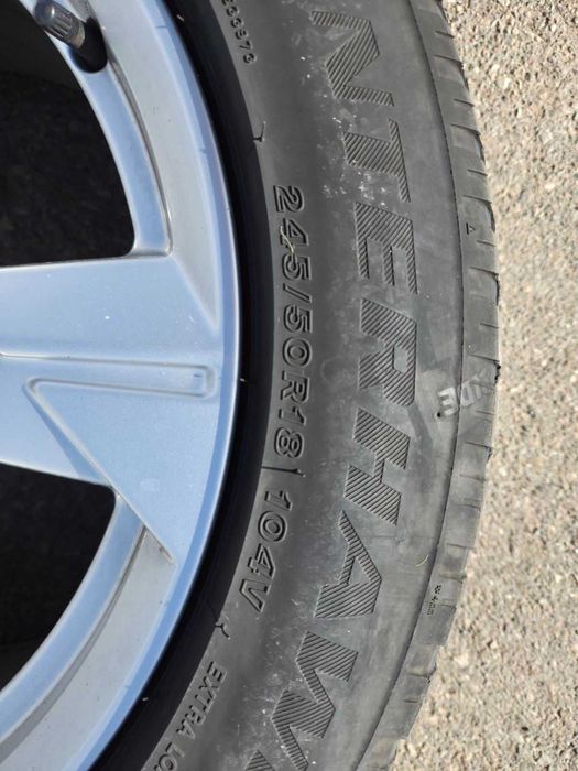 Джанти 18-ки със зимни гуми 245/50/18  за AUDI, VW, SKODA,SEAT