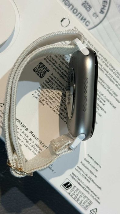 Apple Watch 11 GPS 46mm Space Gray AI Black в гаранция! 99% батерия