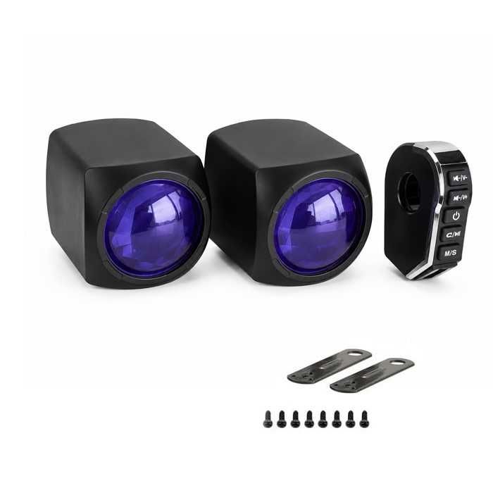 Тонколони за мотор Automat-С LED светлини и Bluetooth