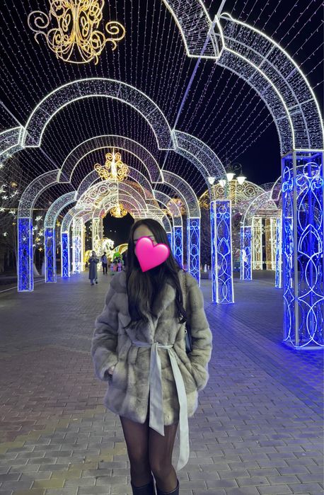 Натуральная норковая шуба