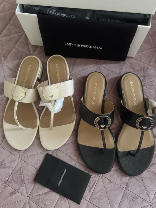 Emporio Armani от естествена кожа