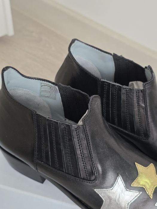 Боти Chiara Ferragni - естествена кожа