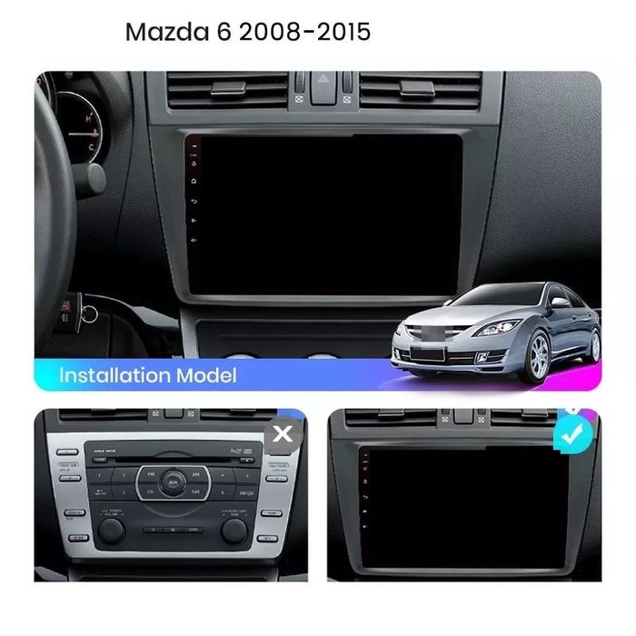 Navigatie Android 13 Mazda 6 Carplay Android Auto Camera Marsarier