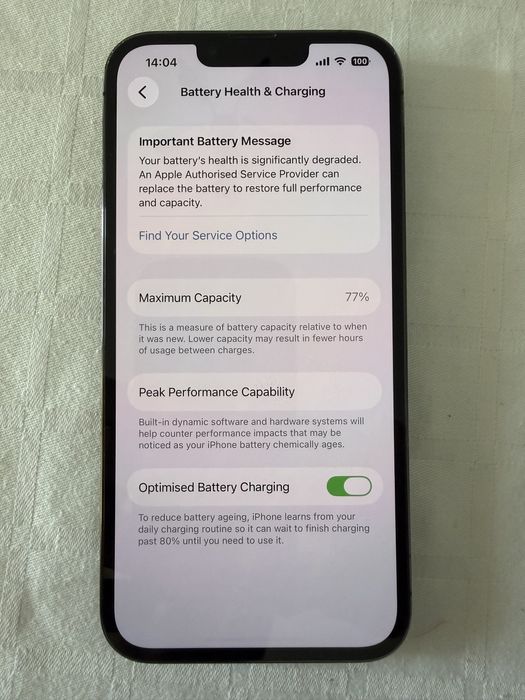 iPhone 13 PRO 256GB Black impecabil