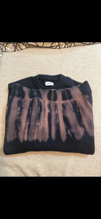 Pulover YourTurn negru cu maro, mărimea L